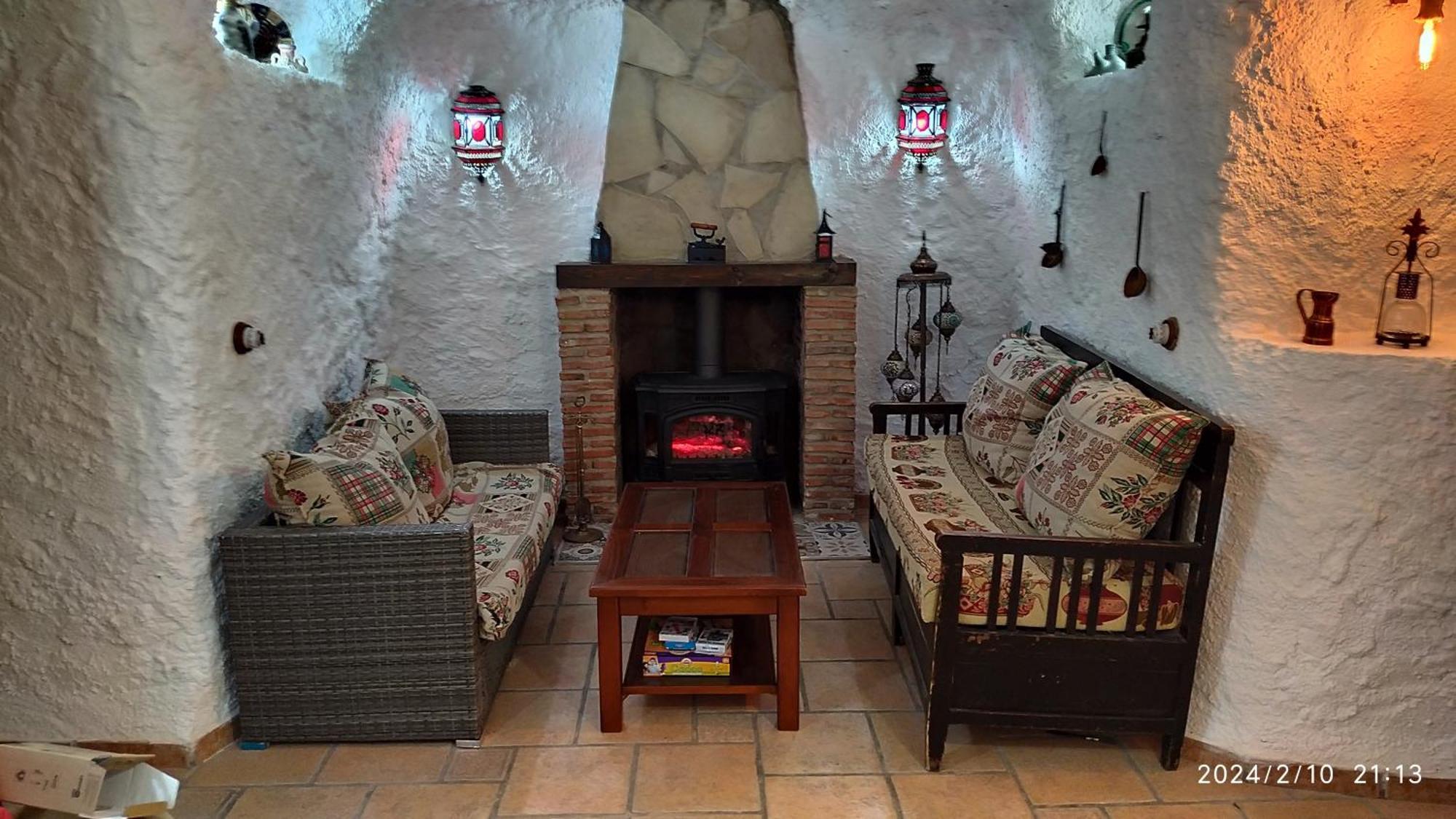Casa Cueva El Olivo Villa Pegalajar Exteriör bild